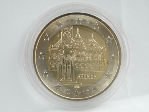 2 Euro Gedenkmünze Deutschland 2010 - Bremen - J Hamburg