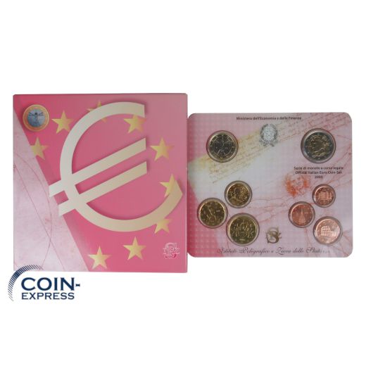 Euro Kursmünzensatz Italien 2005 BU