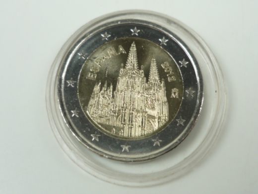 2 Euro Gedenkmünze Spanien 2012 - Kathedrale von Burgos