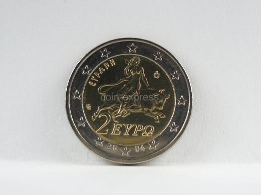 2 Euro Münze Griechenland 2004