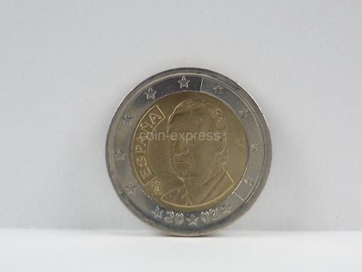 2 Euro Münze Spanien 2002