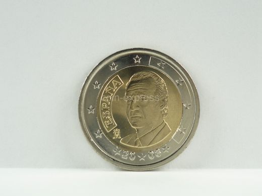 2 Euro Münze Spanien 2008