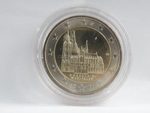 2 Euro Gedenkmünze Deutschland 2011 - Kölner Dom - J Hamburg