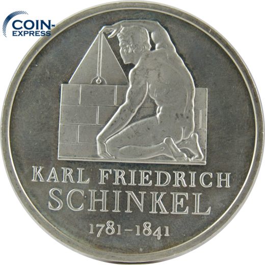 10 Euro Gedenkmünze Deutschland 2006 - Karl Friedrich Schinkel