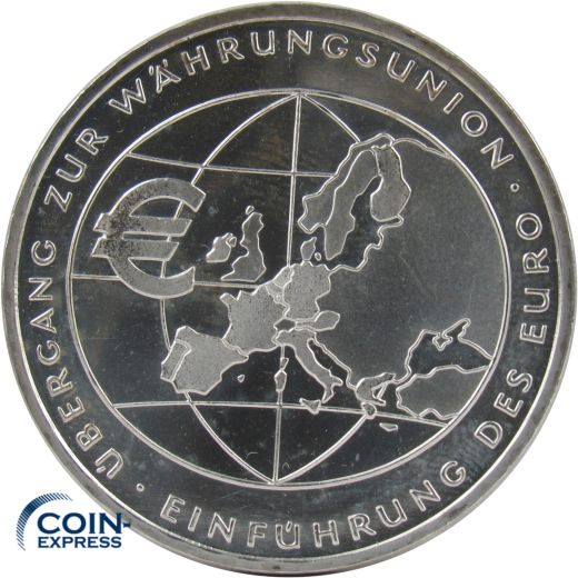 10 Euro Gedenkmünze Deutschland 2002 - Währungsunion