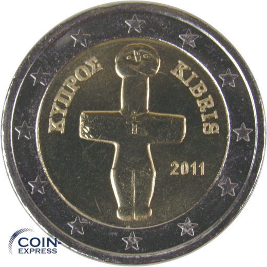 2 Euro Kursmünze Zypern 2011