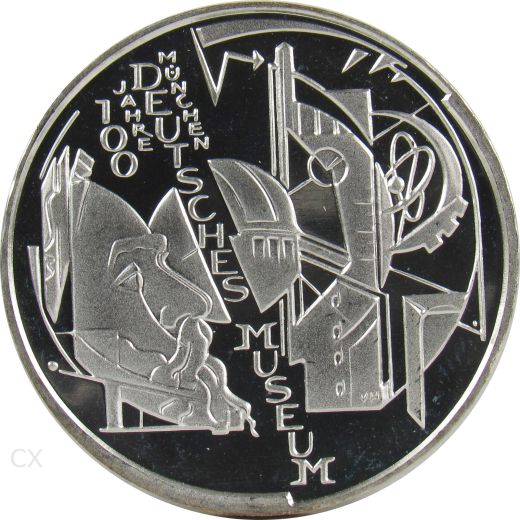 10 Euro Gedenkmünze Deutschland 2003 - 100 Jahre Deutsches Museum München