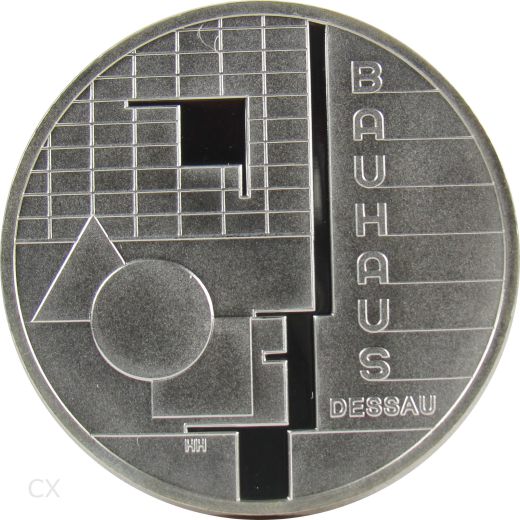 10 Euro Gedenkmünze Deutschland 2004 Spiegelglanz - Bauhaus Dessau