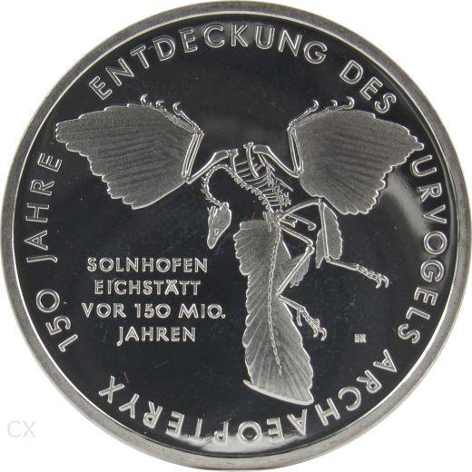 10 Euro Gedenkmünze Deutschland 2011 Spiegelglanz - Archaeopteryx