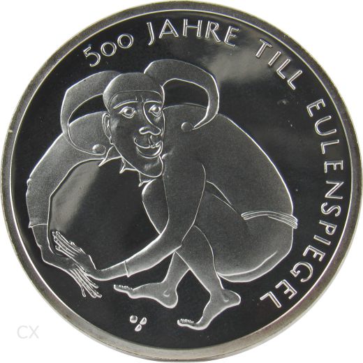 10 Euro Gedenkmünze Deutschland 2011 Spiegelglanz - Till Eulenspiegel