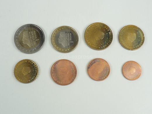 Euro Kursmünzensatz Niederlande 2002