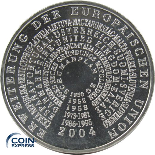 10 Euro Gedenkmünze Deutschland 2004 - Erweiterung der Europäischen Union