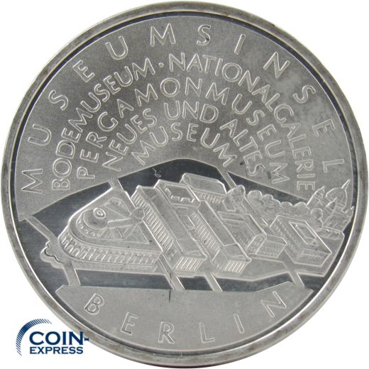 10 Euro Gedenkmünze Deutschland 2002 - Museumsinsel in Berlin