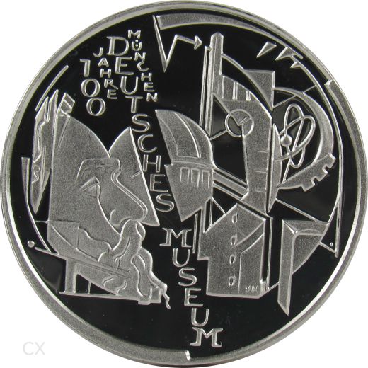 10 Euro Gedenkmünze Deutschland 2003 Spiegelglanz - Deutsches Museum