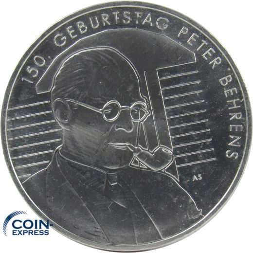 20 Euro Gedenkmünze Deutschland 2018 - Peter Behrens