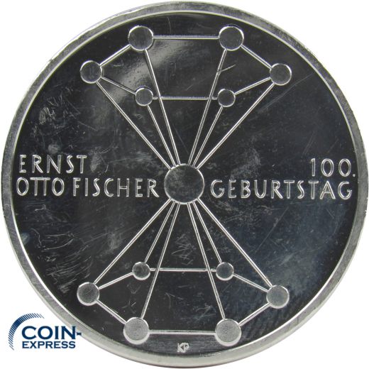 20 Euro Gedenkmünze Deutschland 2018 - Ernst Otto Fischer