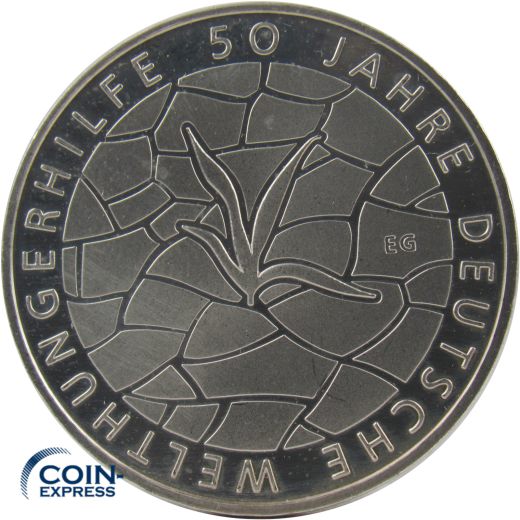 10 Euro Gedenkmünze Deutschland 2012 - Deutsche Welthungerhilfe