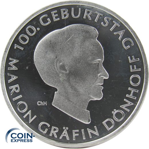 10 Euro Gedenkmünze Deutschland 2009 - Marion Gräfin Dönhoff