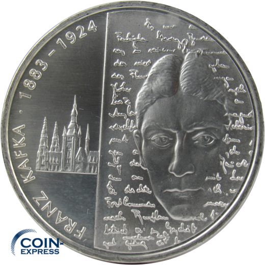 10 Euro Gedenkmünze Deutschland 2008 - Franz Kafka