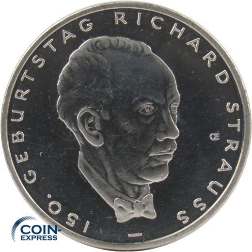 10 Euro Gedenkmünze Deutschland 2014 - Richard Strauss