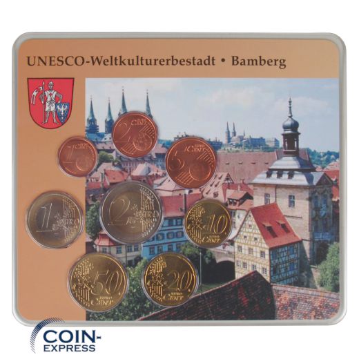 Euro Kursmünzensätze Deutschland 2004 - UNESCO-Weltkulturerbestadt Bamberg