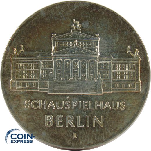 10 Mark Gedenkmünze DDR 1987 - Schauspielhaus Berlin