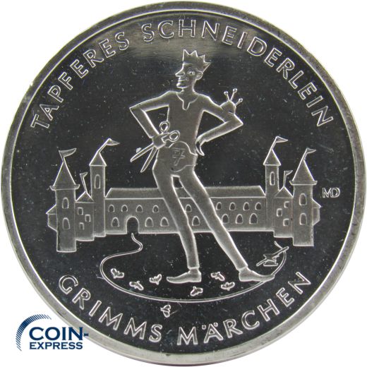 20 Euro Gedenkmünze Deutschland 2019 - Tapferes Schneiderlein