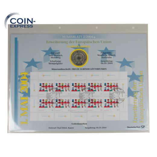 Numisblatt 2/2004 10 EuroDeutschland 2004 - EU Erweiterung