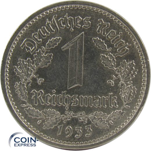 1 Reichsmark 1933 E