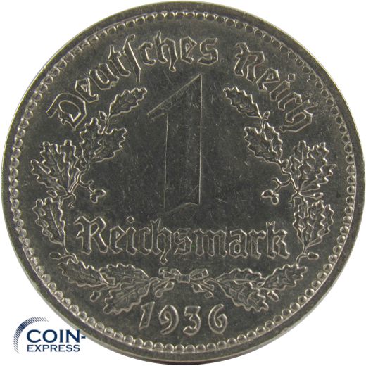 1 Reichsmark 1936 A