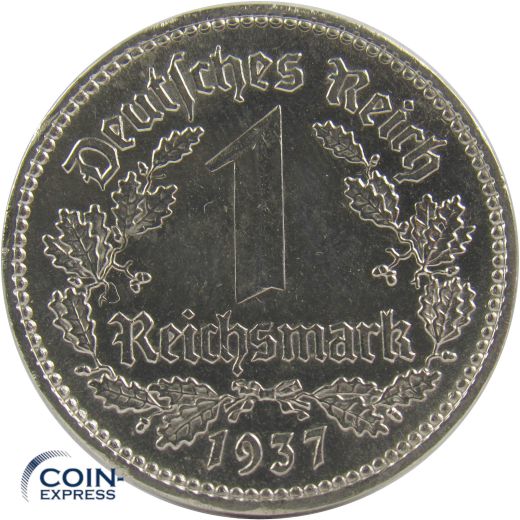 1 Reichsmark 1937 A