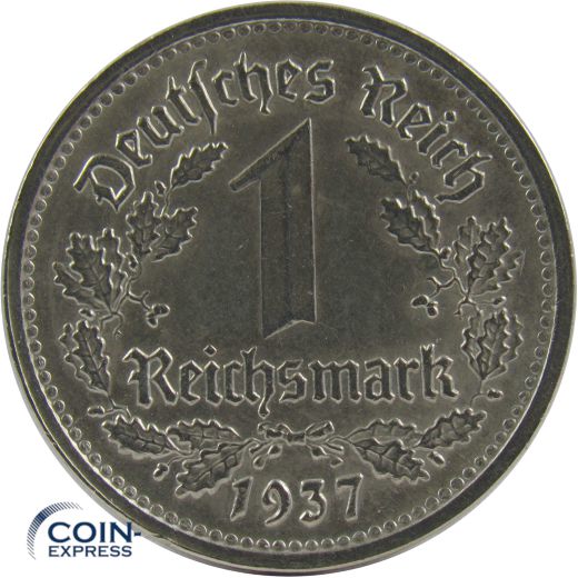 1 Reichsmark 1937 G