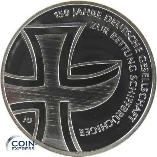 10 Euro Gedenkmünze Deutschland 2015 Spiegelglanz - Rettung Schiffbrüchiger