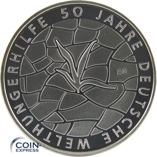 10 Euro Gedenkmünze Deutschland 2012 Spiegelglanz - Deutsche Welthungerhilfe