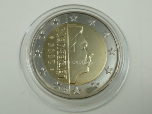 2 Euro Münze Luxemburg 2006