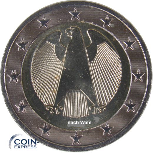 2 Euro Münze Deutschland 2002 - F Stuttgart