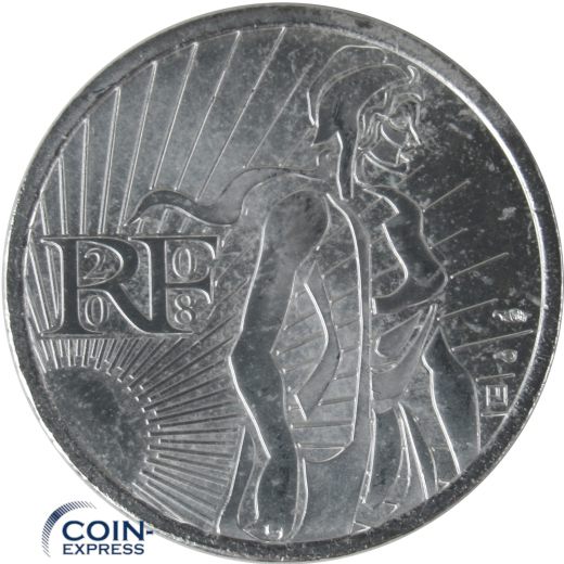 5 Euro Gedenkmünze Frankreich 2008 Die Säerin