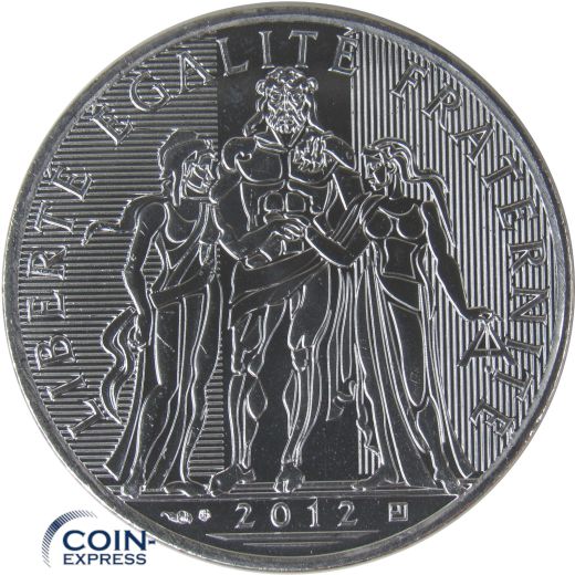 10 Euro Gedenkmünze Frankreich 2012 - Herkules