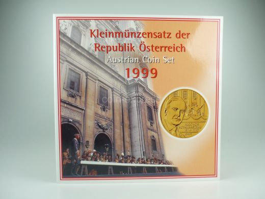 Schilling Kursmünzensatz Österreich 1999 HGH